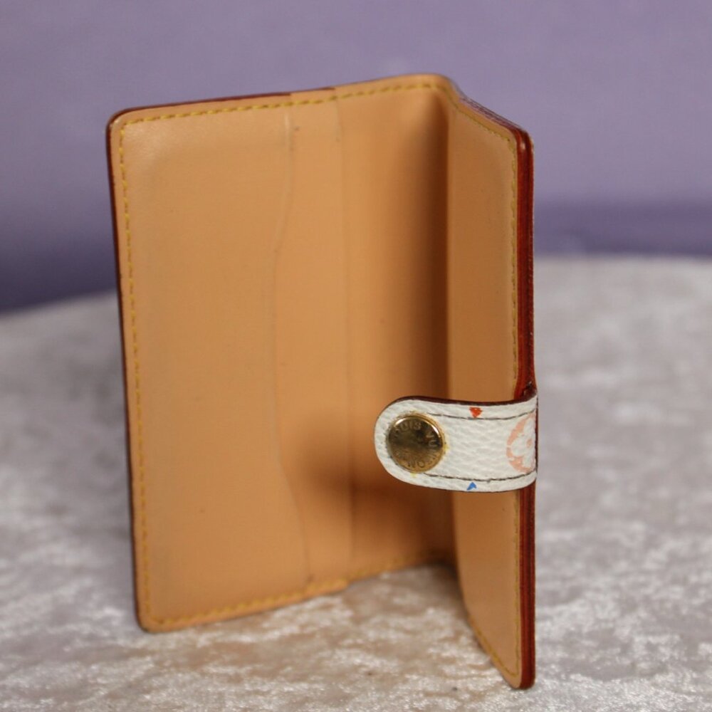 Louis Vuitton Monogram Multicolor White Snap Card Holder – France - Picture 8 of 8